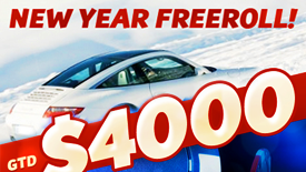 Новогодний фриролл $4,000 GTD