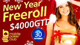 New Year freeroll!