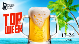 It's time to prove your poker skills! Take part in our event - “Top of the week” $2,500 at Mobile Poker Club!