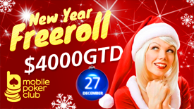New Year freeroll!