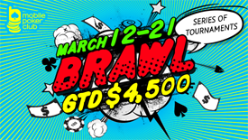 Poker Tournament Series MPS Brawl $4,500 GTD