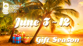 Gift Season at the Mobile Poker Club!