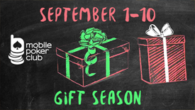 Autumn Gift Season at the Mobile Poker Club!