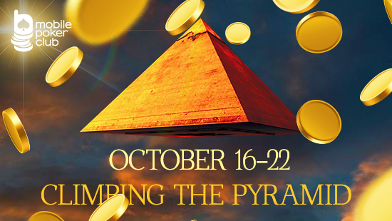 \"Climbing the Pyramid\" at the Mobile Poker Club.