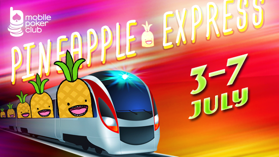 The Pineapple Express Sets Off in the Mobile Poker Club!