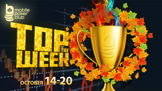 Join the \"Top of the Week\" Promotion in Mobile Poker Club!