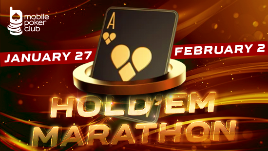 Join the Mobile Poker Club Hold’em Marathon!