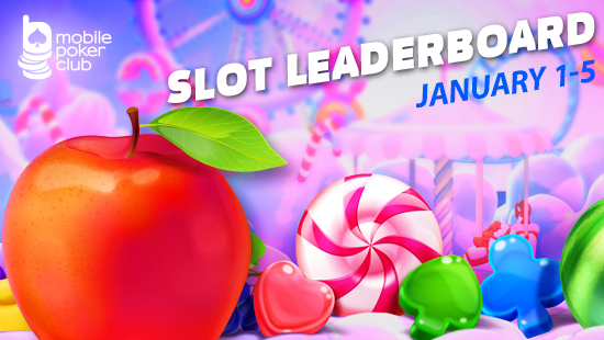 Slot Leaderboard in Mobile Poker Club!