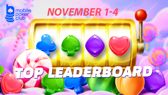The “Slot Leaderboard” Promotion Has Launched in Mobile Poker Club