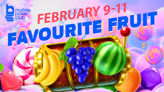 Акция «Любимый фрукт» в Мобильном Покер Клубе